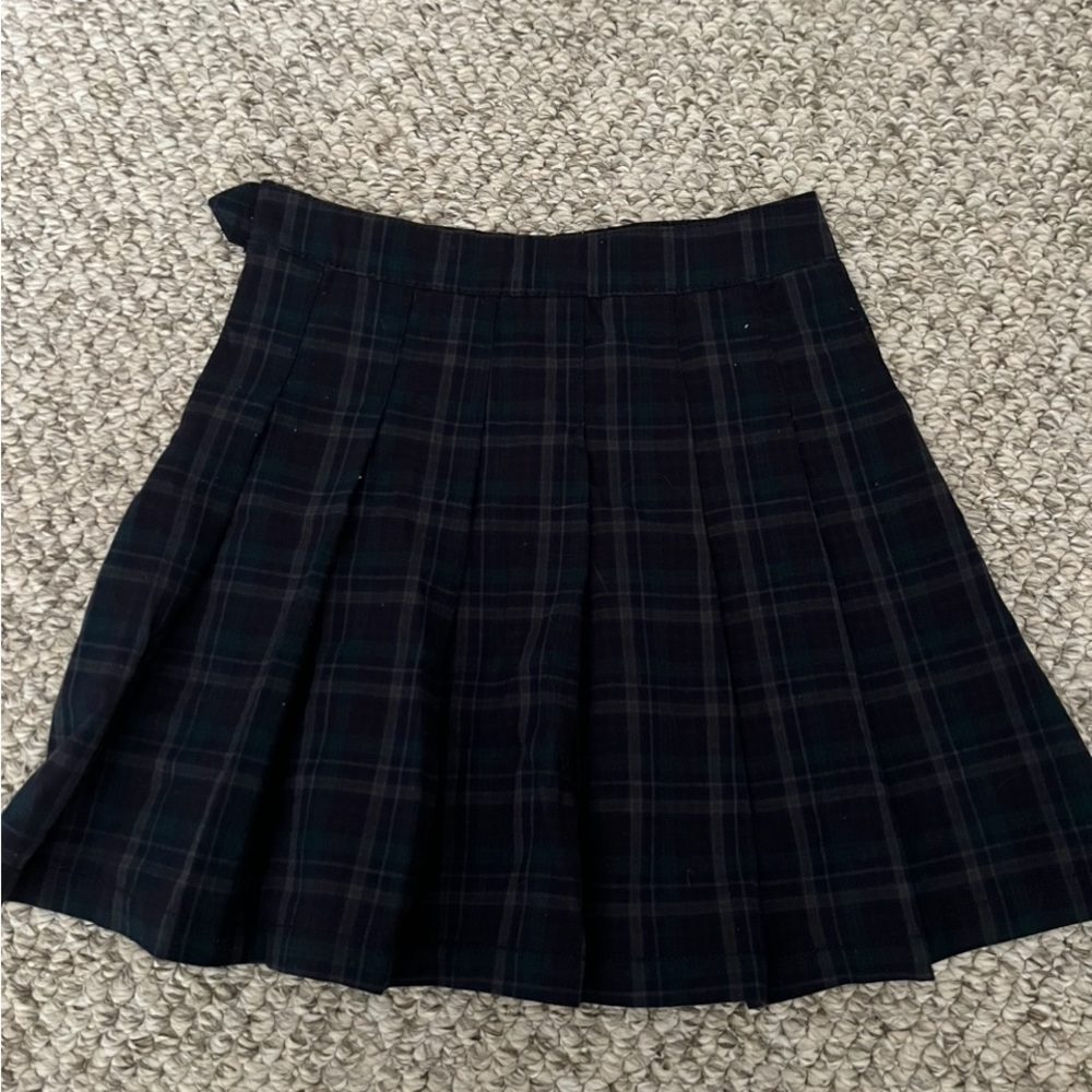 00 regular american eagle plaid skirt